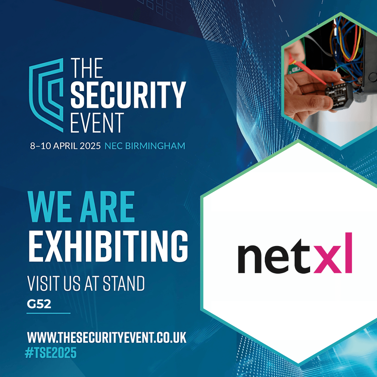 NetXL are Attending The Security Event 2025!
