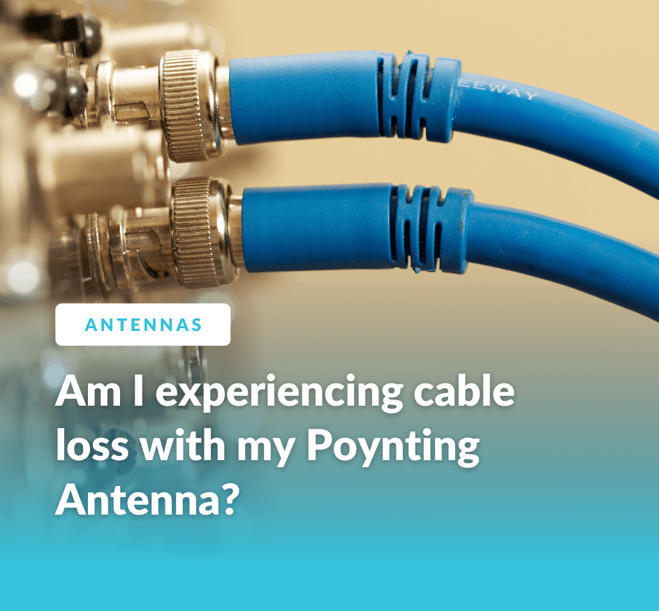 Coaxial Cable Length & Signal Loss