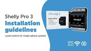 Shelly Pro 3 3-Channel Smart Switch