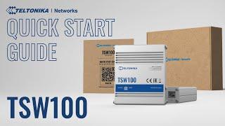 Teltonika TSW100 5-Port PoE+ Switch