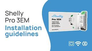 Shelly Pro 3EM-120A 3-Phase Energy Meter