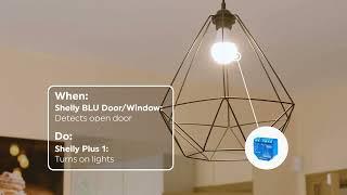 Shelly BLU Door/Window Sensor Brown