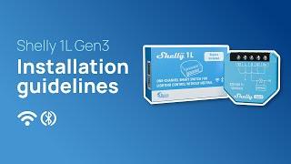 Shelly 1L Gen3 Smart Switch