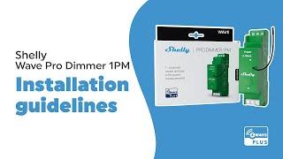 Shelly Wave Pro Dimmer 1PM