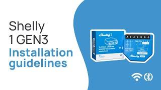 Shelly Plus 1 Gen3 WiFi 16A Relay Switch