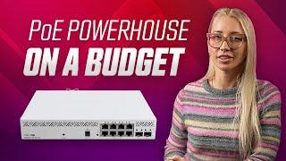 MikroTik CSS610-8P-2S+IN PoE SFP+ Switch
