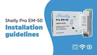 Shelly Pro EM-50 DIN-rail Energy Meter