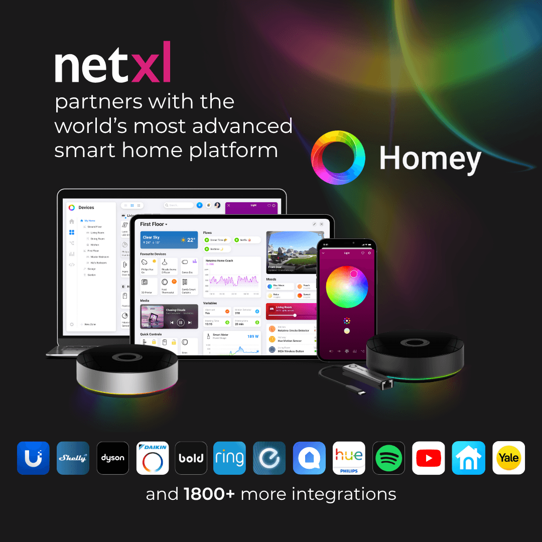 NetXL and Homey Announce Partnership