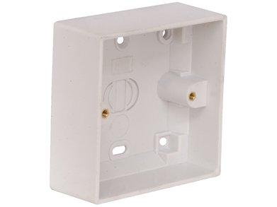 Single Back Box 32mm