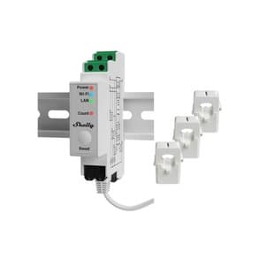 Shelly Pro 3EM DIN Rail Three-Phase Energy Meter