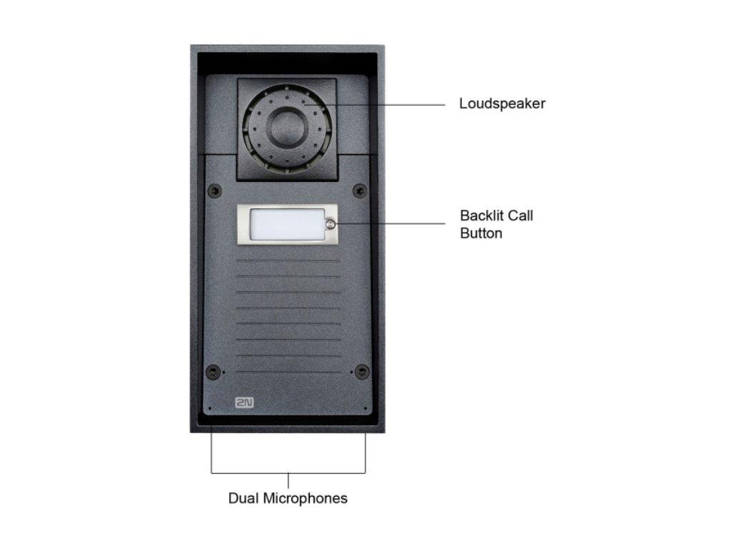 2N IP Force Intercom 9151101W Labels