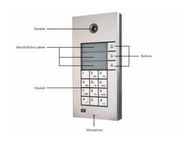 Vario Door Intercom Labels