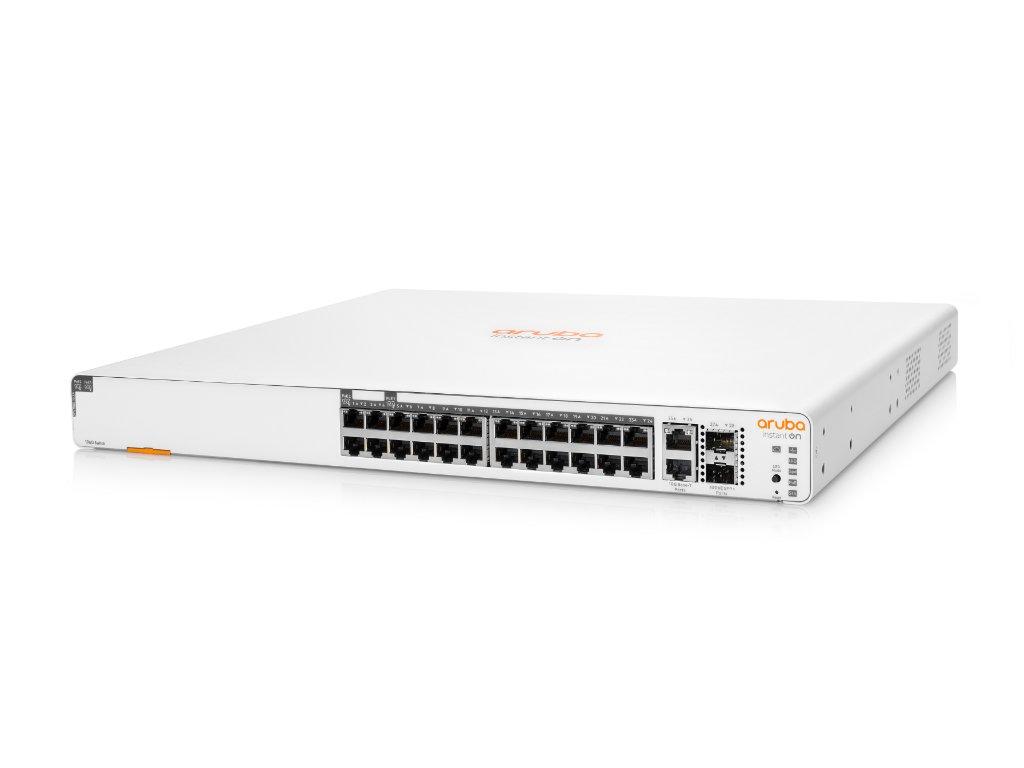 Aruba 1960 24-Port PoE Switch JL807A Side