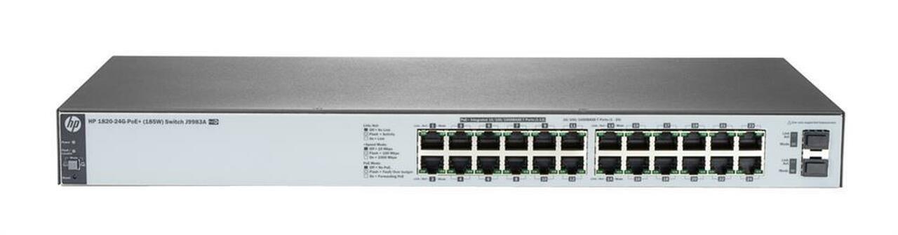 HPE 1820 24-port PoE+ J9983A Switch