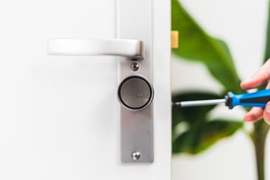 Bold SX-45 Smart Cylinder Door Lock in Door