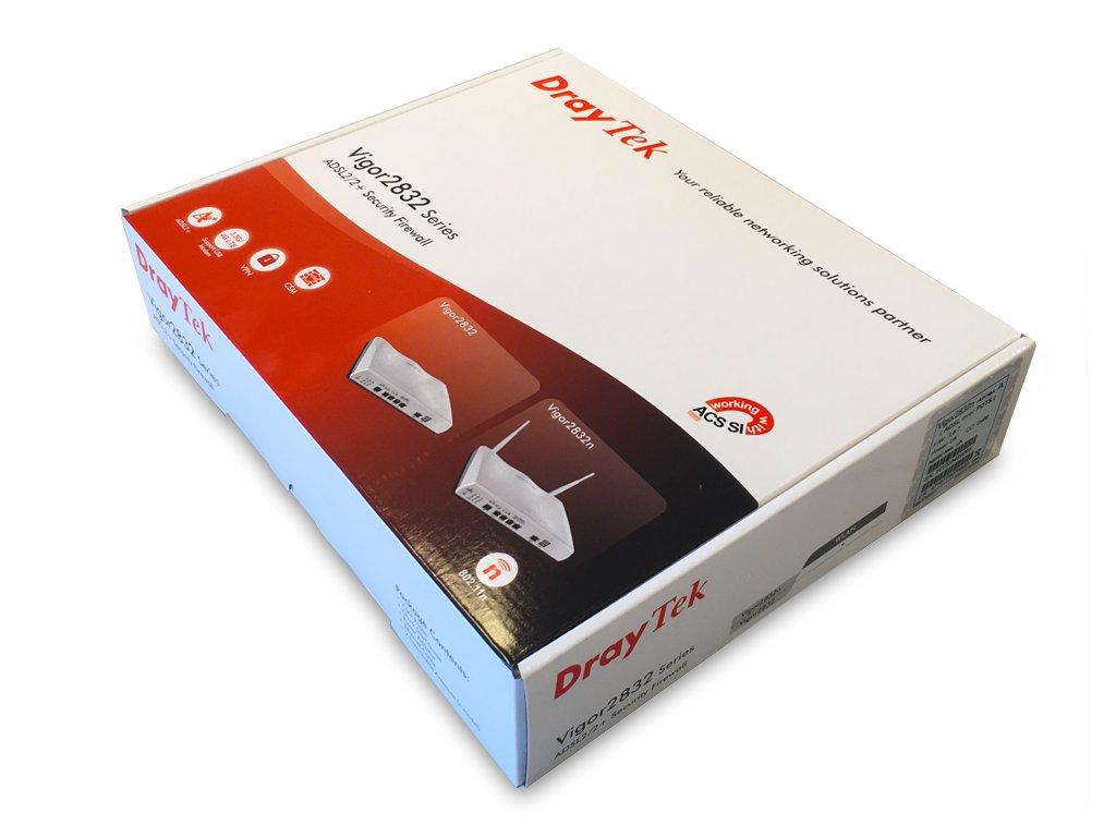 Draytek V2832N Router Box