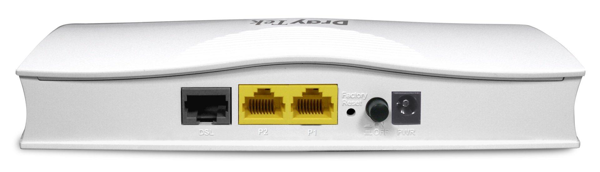 Draytek V166 Modem Rear