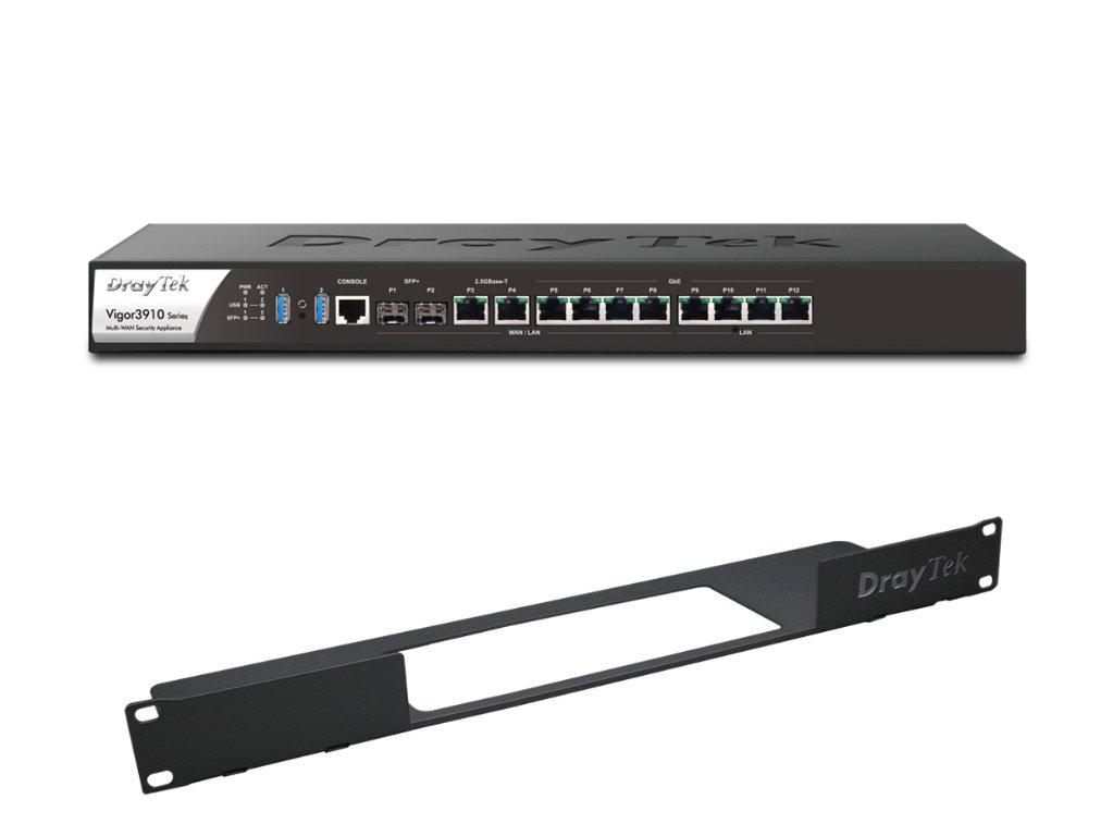DrayTek V3910 Router with Rack Mount Bundle