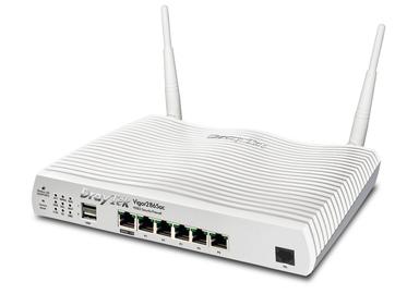 DrayTek Vigor 2865AC Router Front Angle