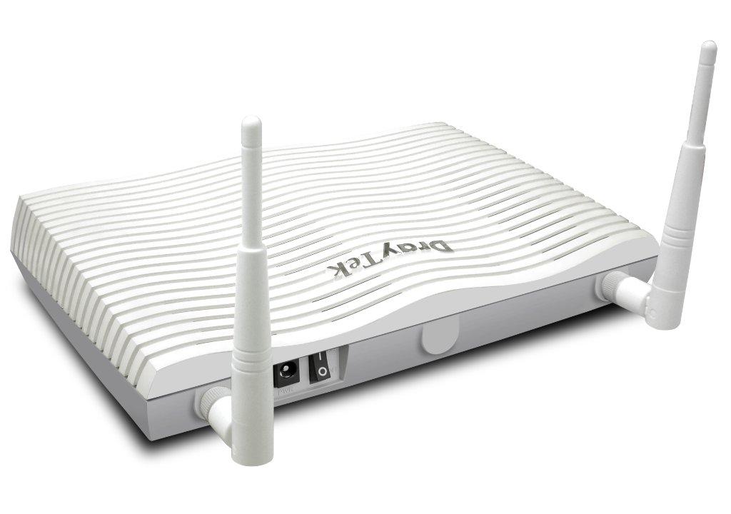 DrayTek Vigor 2865AC Router Back Angle Image