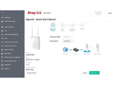 VigorAP 1000C Screenshot 1 