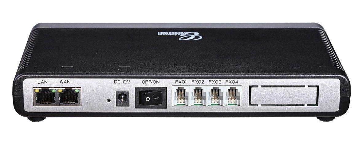 Grandstream GXW4104 VoIP Adaptor Rear