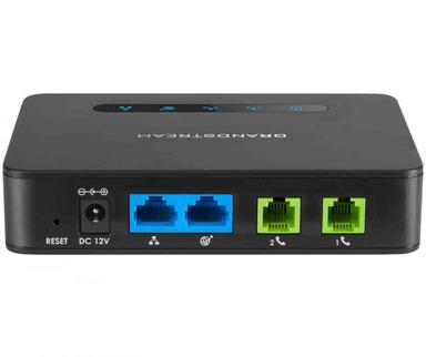 Grandstream HT 812 VoIP Adaptor Rear