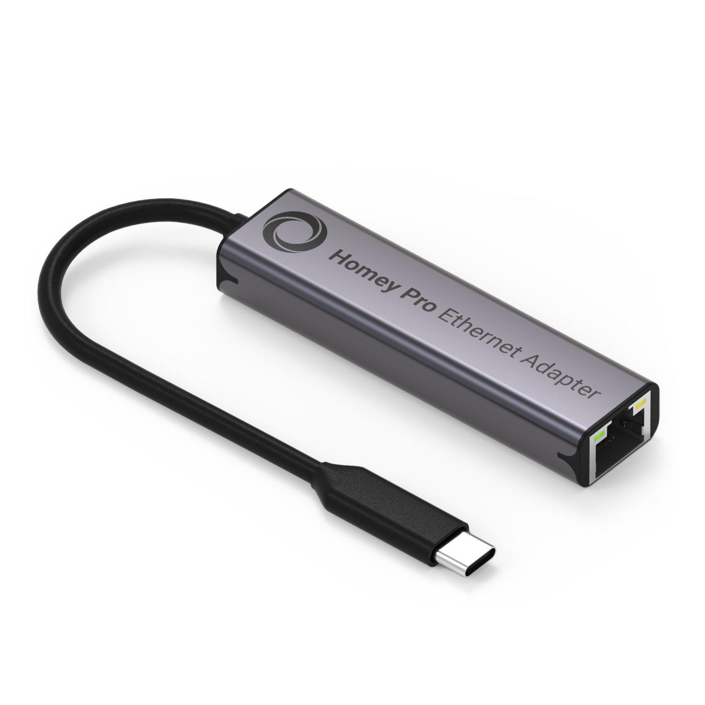 Homey Pro Ethernet Adapter Top