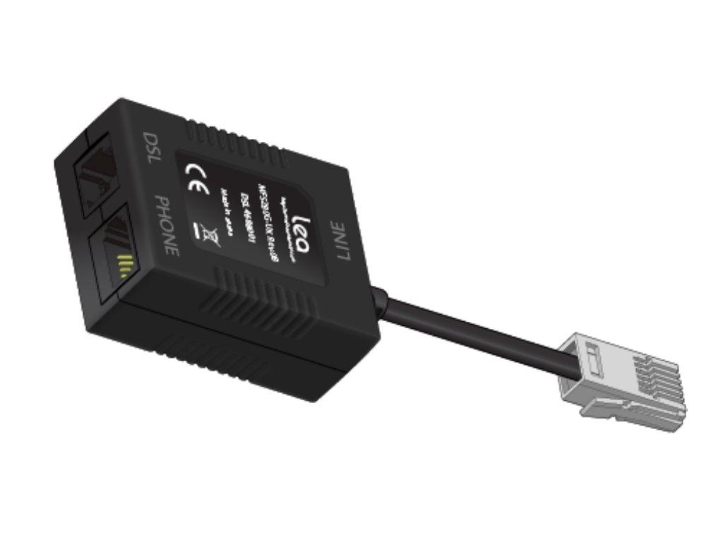 G Fast / VDSL Filter