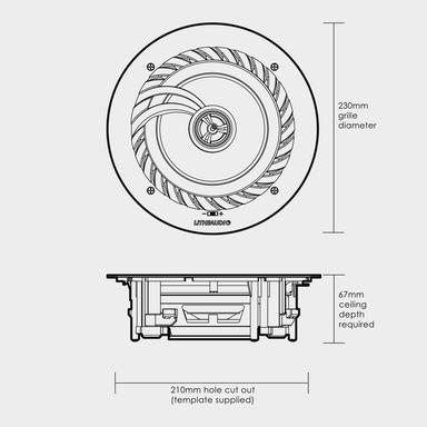 Lithe Audio 01568 Dimensions