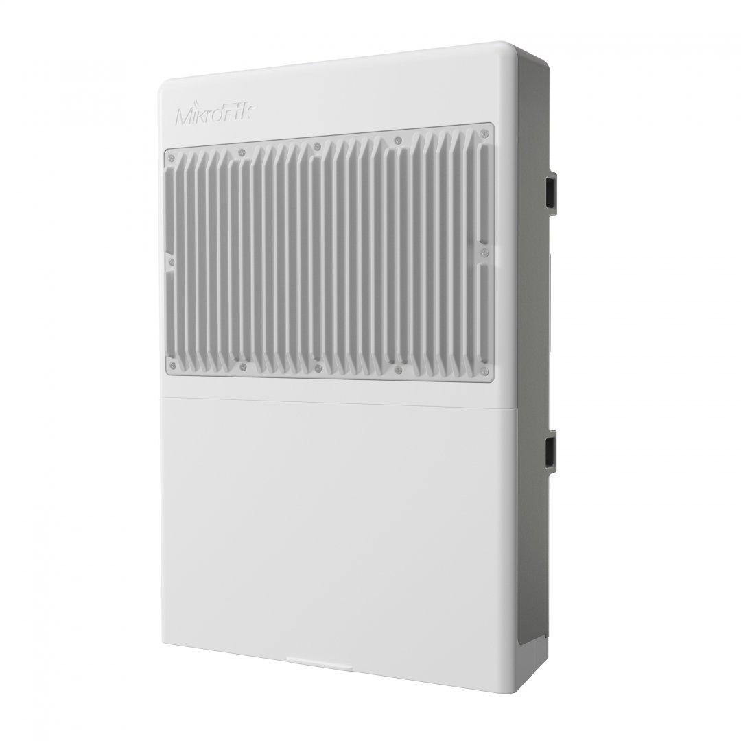 MikroTik CRS318-16P-2S+OUT PoE+ Switch Front Angle