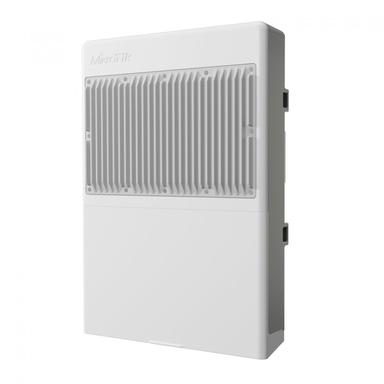 MikroTik CRS318-16P-2S+OUT PoE+ Switch Front Angle
