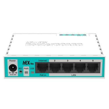 MikroTik RouterBOARD RB750R2 Front