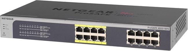 Netgear JGS516PE Switch Left