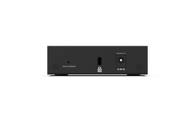 Netgear GS305E-100UKS 5-Port Switch Back