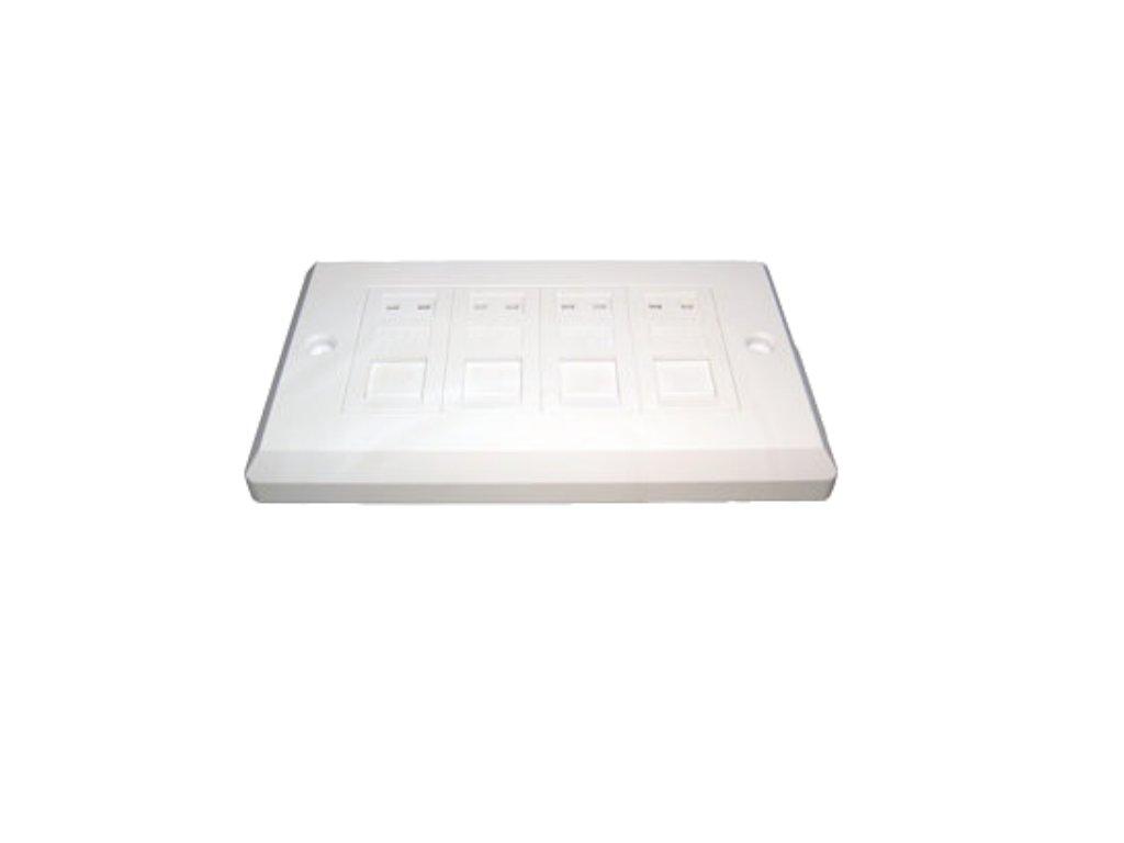 CAT5e Faceplate and 4 Modules