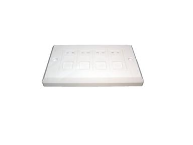 CAT5e Faceplate and 4 Modules