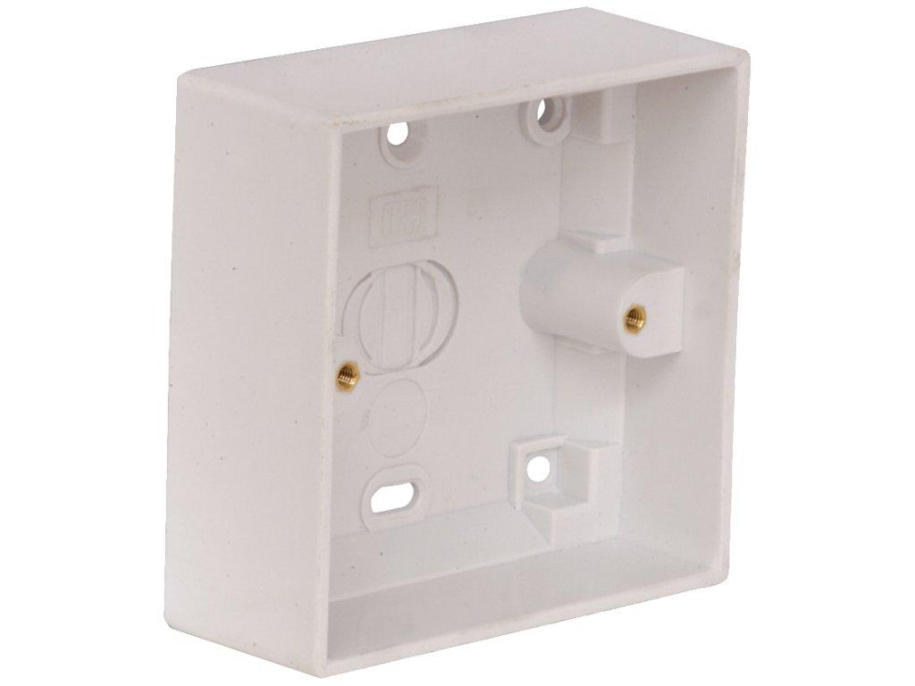 Single Back Box 32mm