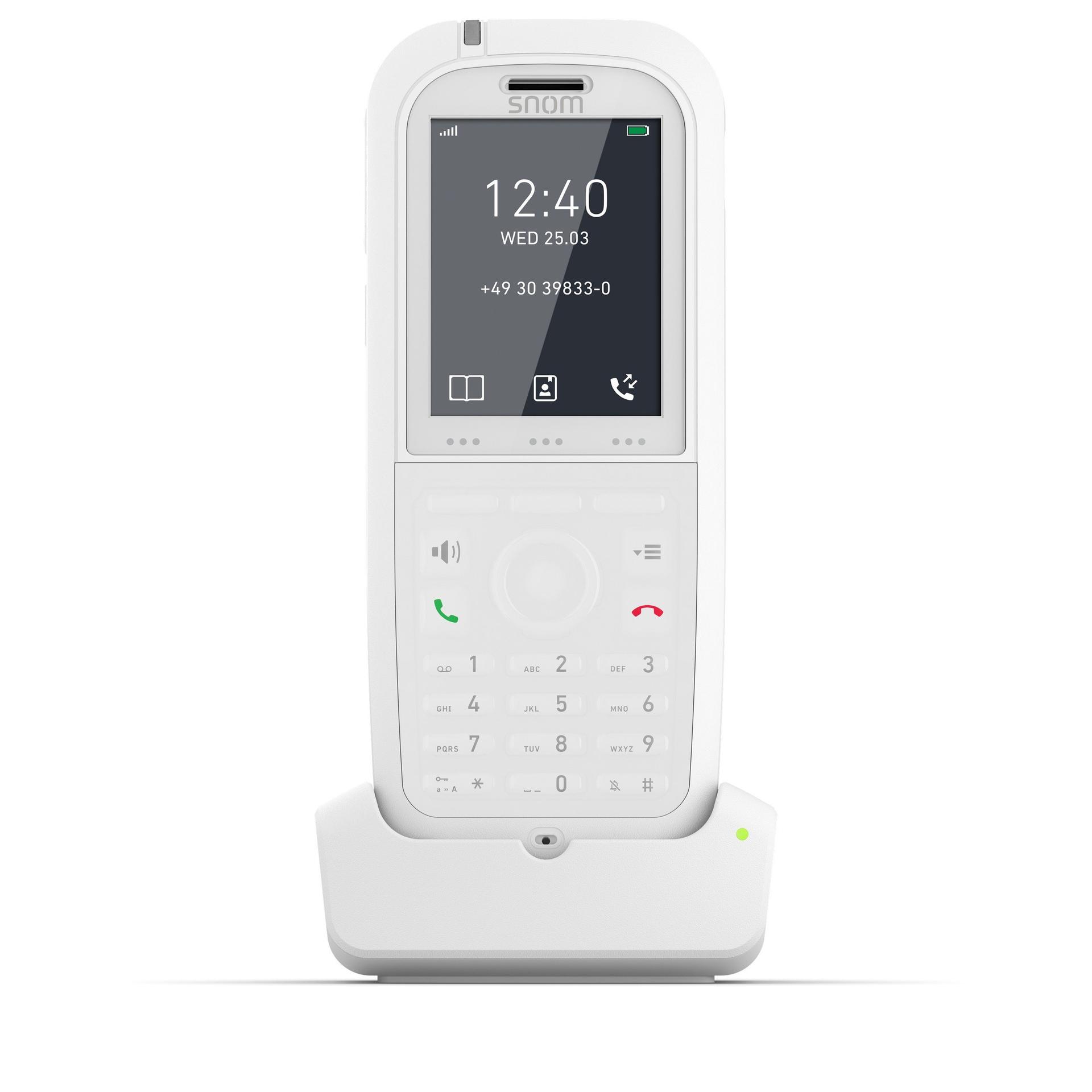 Snom M90 Ruggedised DECT Handset Front Image