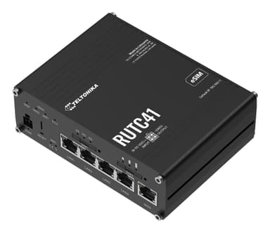 Teltonika Networks RUTC41 Industrial 4G LTE Edge Router