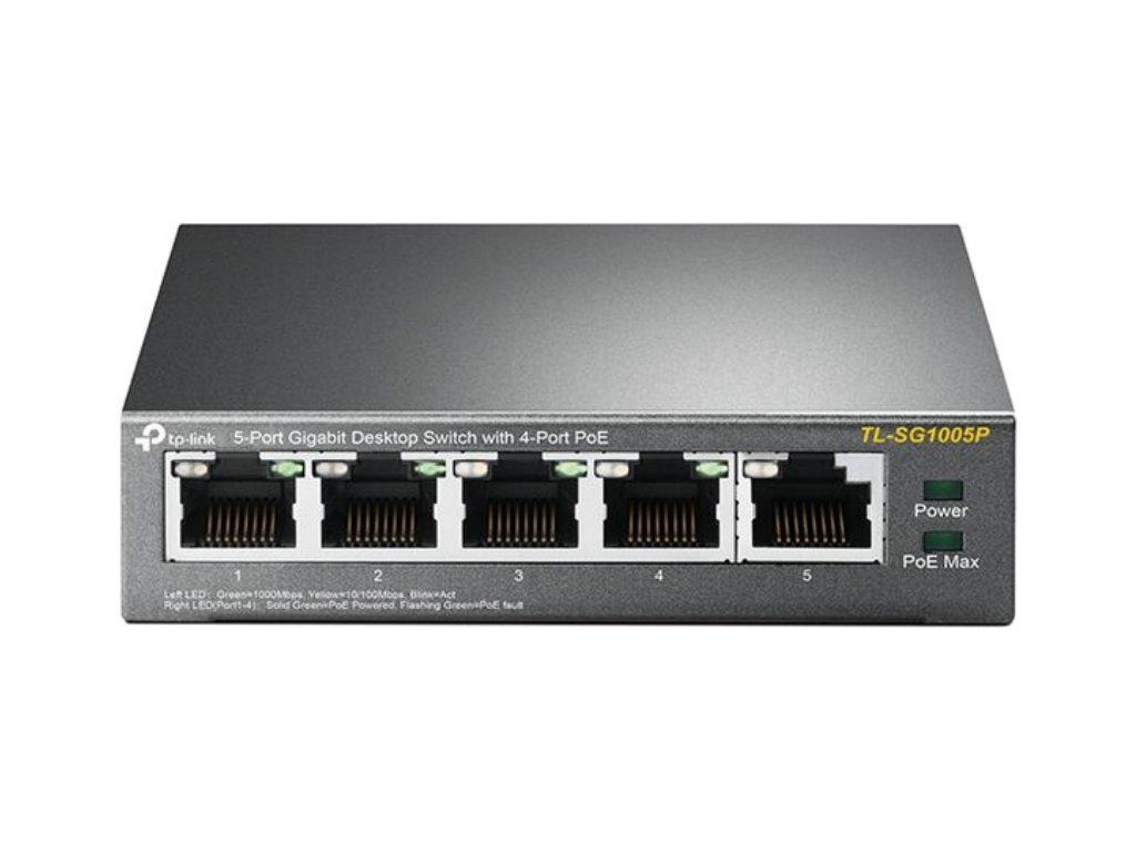 TPLink TLSG1005P Switch Front