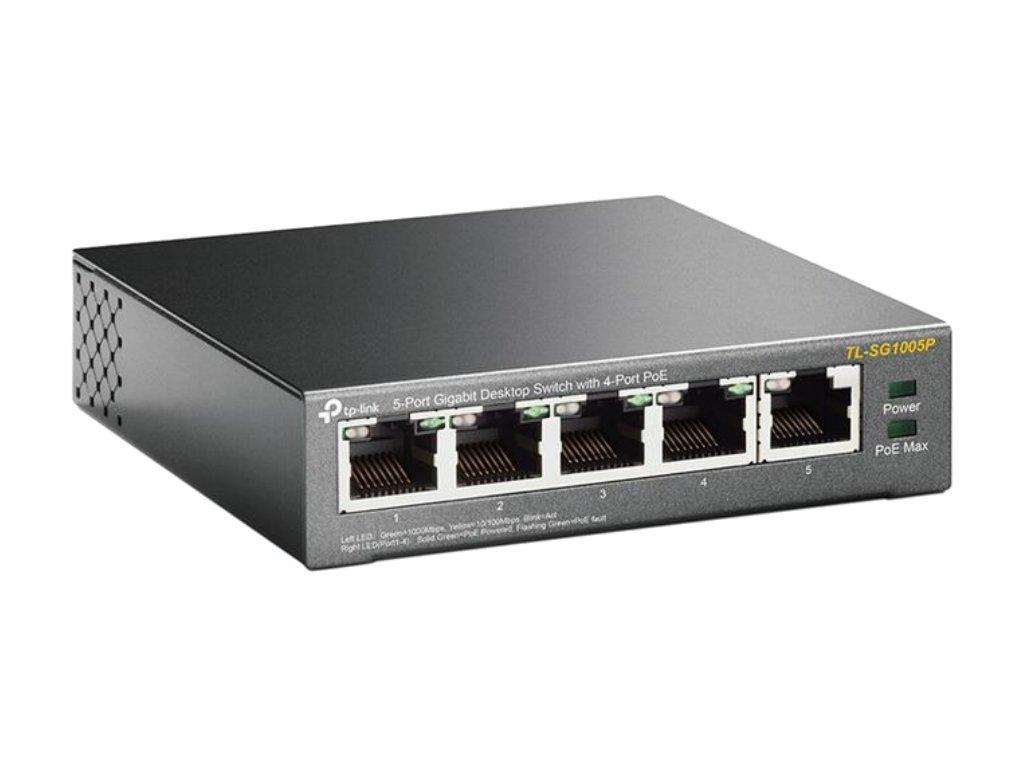 TPLink TLSG1005P Switch RightAngle
