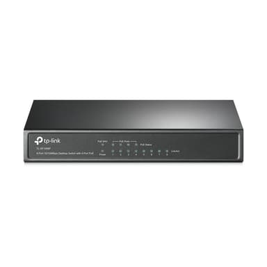 TP-Link TL-SF1008P 8-Port 10/100Mbps Desktop PoE Switch with 4-Port PoE