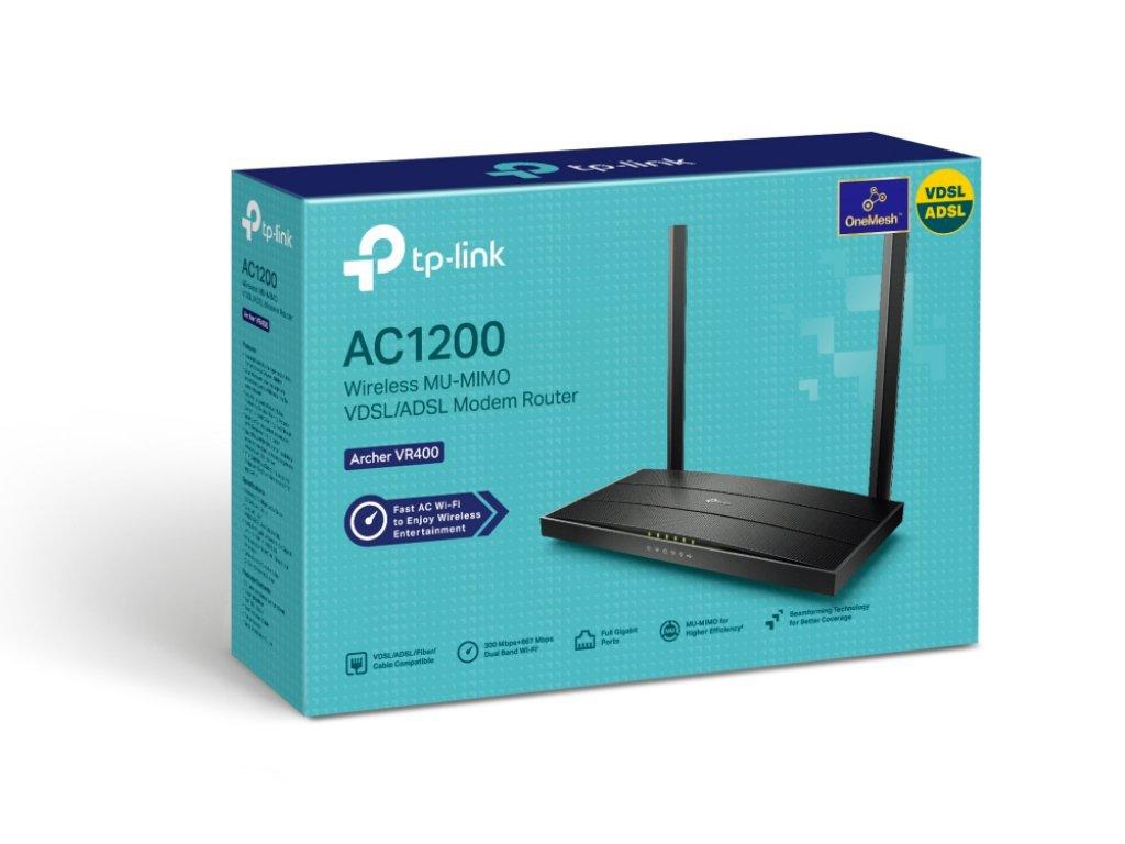 TP-LINK Archer VR400 Configured Box