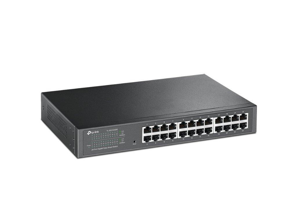 TP-Link TL-SG1024DE Switch Side Angle 
