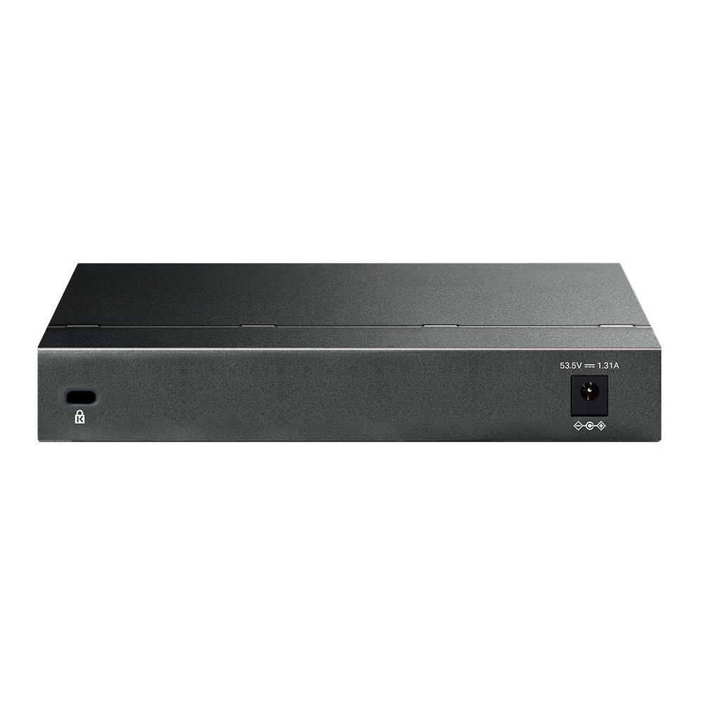 TP-Link TL-SG108PE PoE Switch Back Image