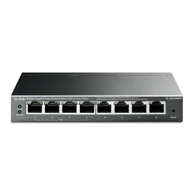 TP-Link TL-SG108PE PoE Switch Front Image