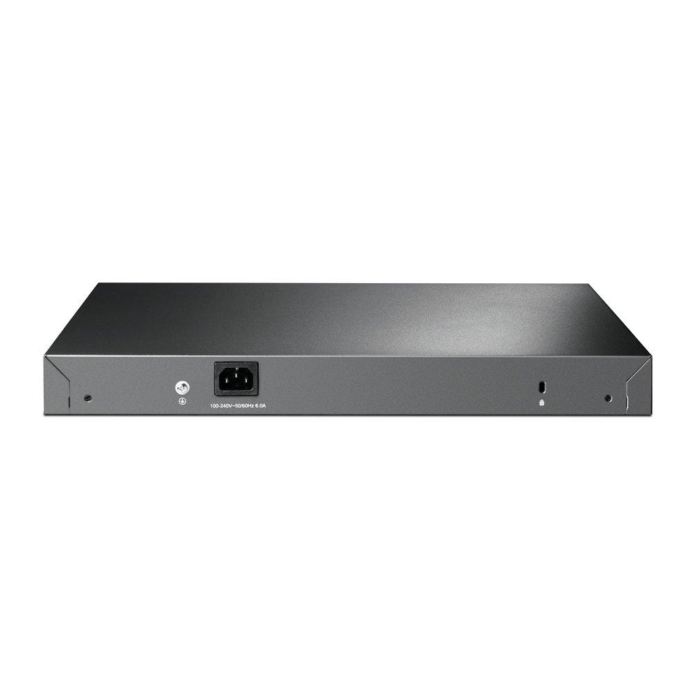 TP-Link TL-SG3428MP PoE+ Switch Back Image
