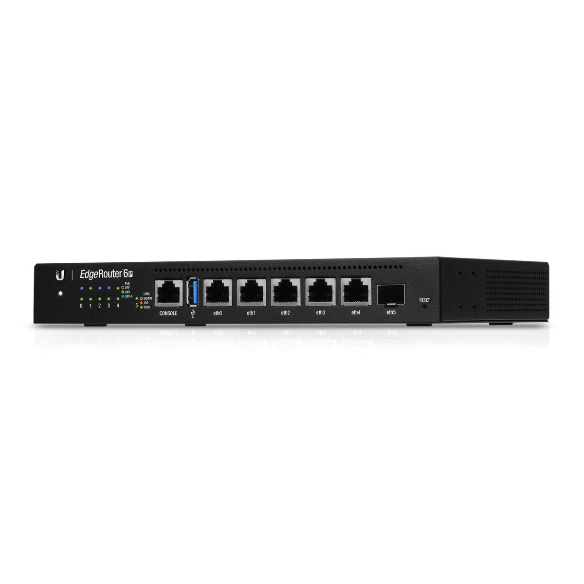 Ubiquiti ER6P Router Angle