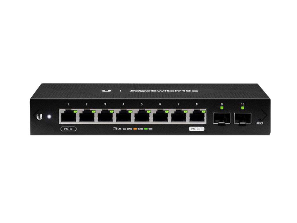 ES-10X 10-Port Switch Front